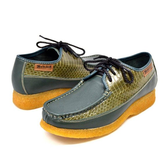 British Walkers Crown 2 Men´s Leather and Snake Crepe...